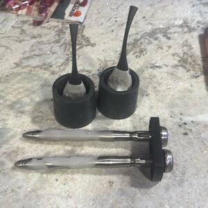 2 beer bottle and 2 wine glass chillers